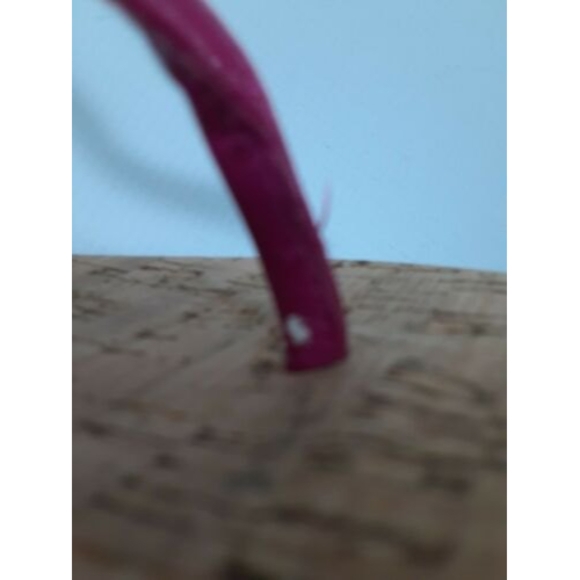 Lauren Ralph Lauren Size 9B Reeta Pink Thong Wedge Heel T-Strap Sandals - Picture 11 of 11